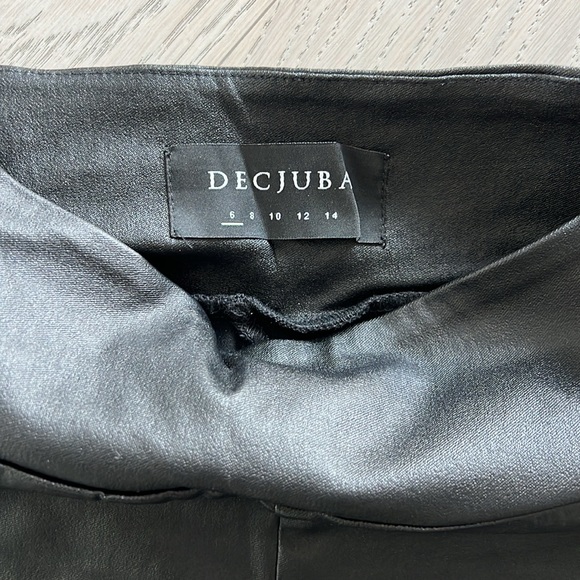 DECJUBA Stevie Wetlook Bengaline Pant AU6 - Picture 6 of 8
